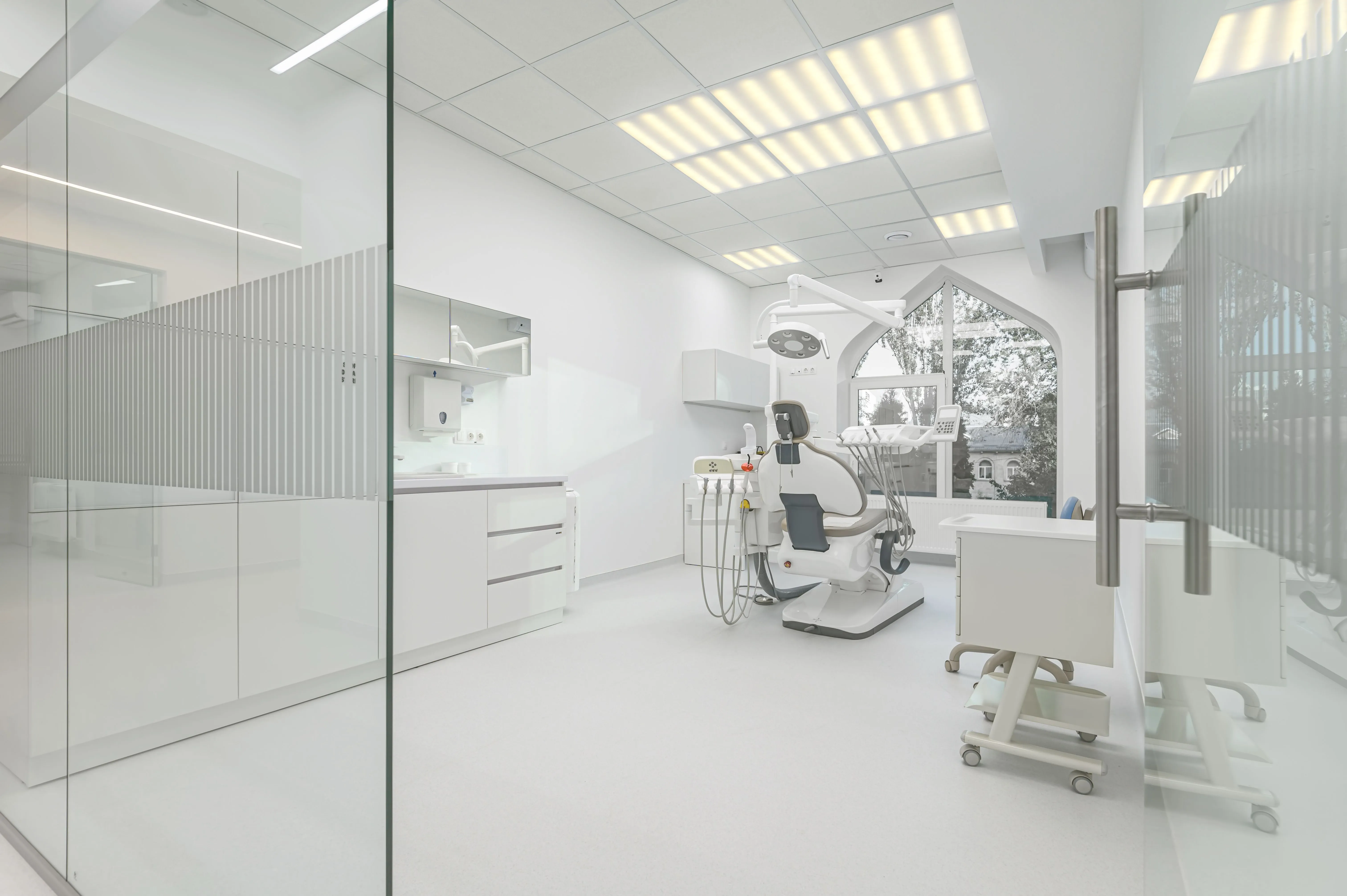 LIGHTING PRO Светильник светодиодный ДВО 1201 45Вт 3000К IP54 595х595мм опал IEK - Фото 7