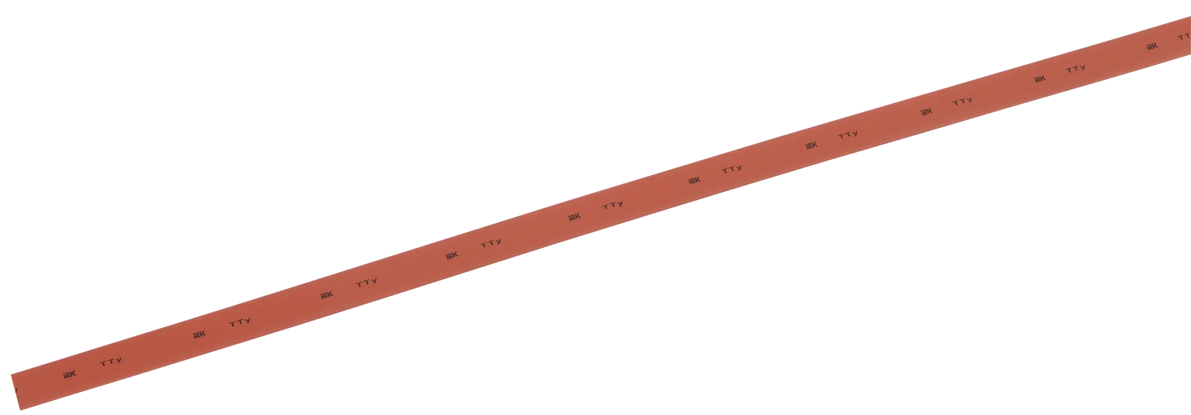 Трубка термоусадочная ТТУ нг-LS 60/30 красная (1м) IEK