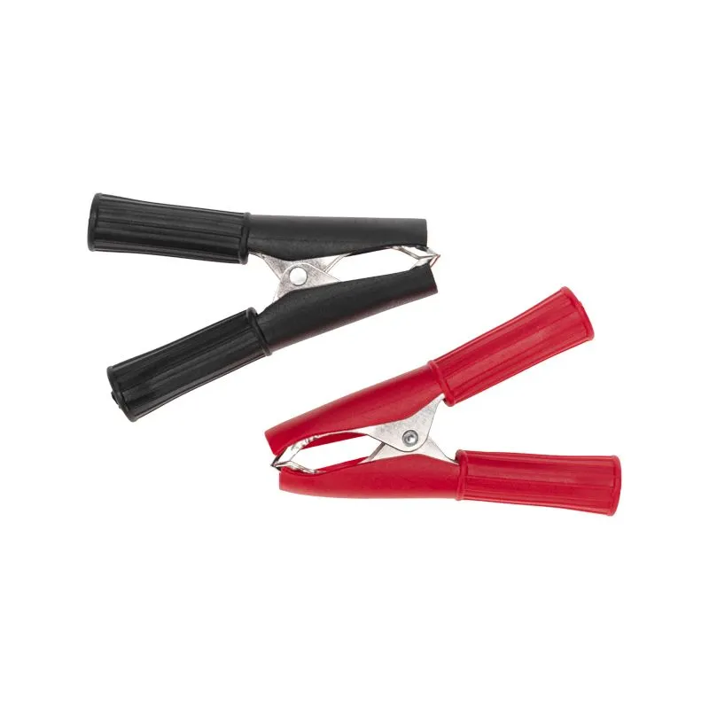 Зажим «Крокодил» 30А, 75мм, в изоляторе REXANT - Фото 2