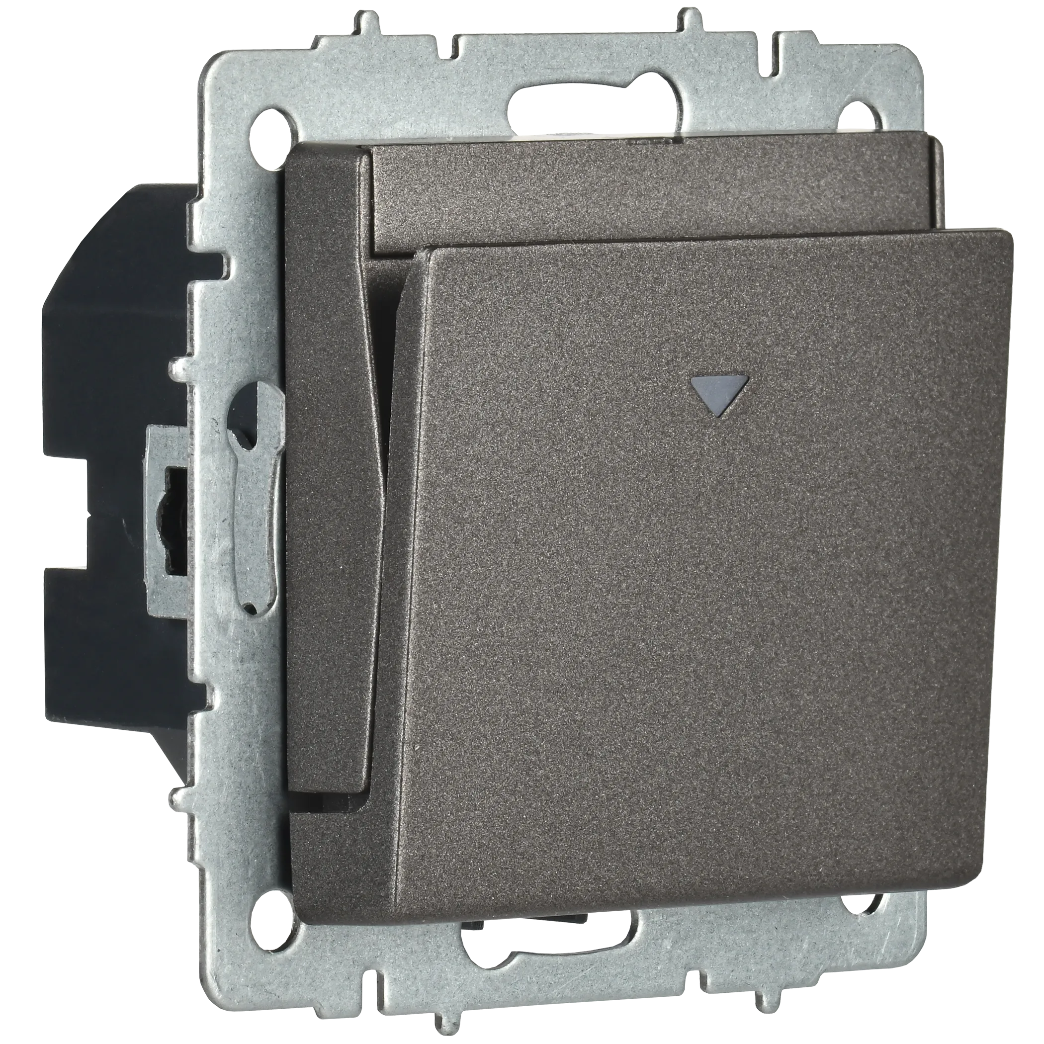 BRITE Выключатель карточный 30А ВС10-1-8-БрТБ темная бронза IEK - Фото 7