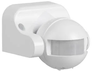 Датчик движения ДД-009 1100Вт 180град 12м IP44 белый IEK LDD10-009-1100-001