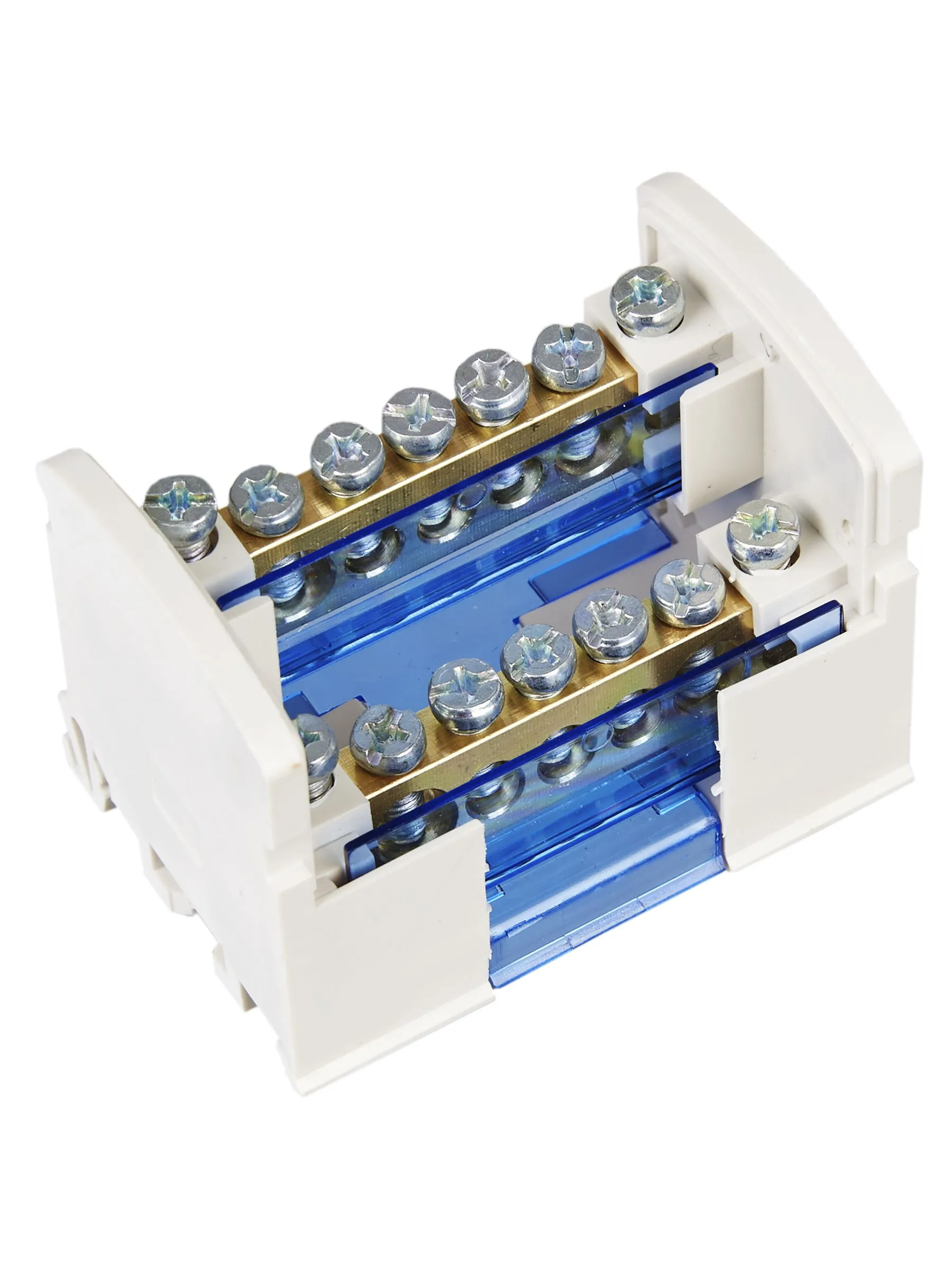 Шины на DIN-рейку в корпусе (кросс-модуль) ШНК 2х7 L+PEN IEK - Фото 5