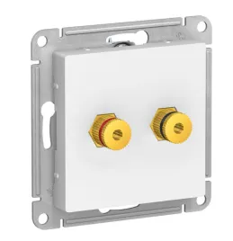 Аудиоозетка двойная AtlasDesign лотос SE ATN001387