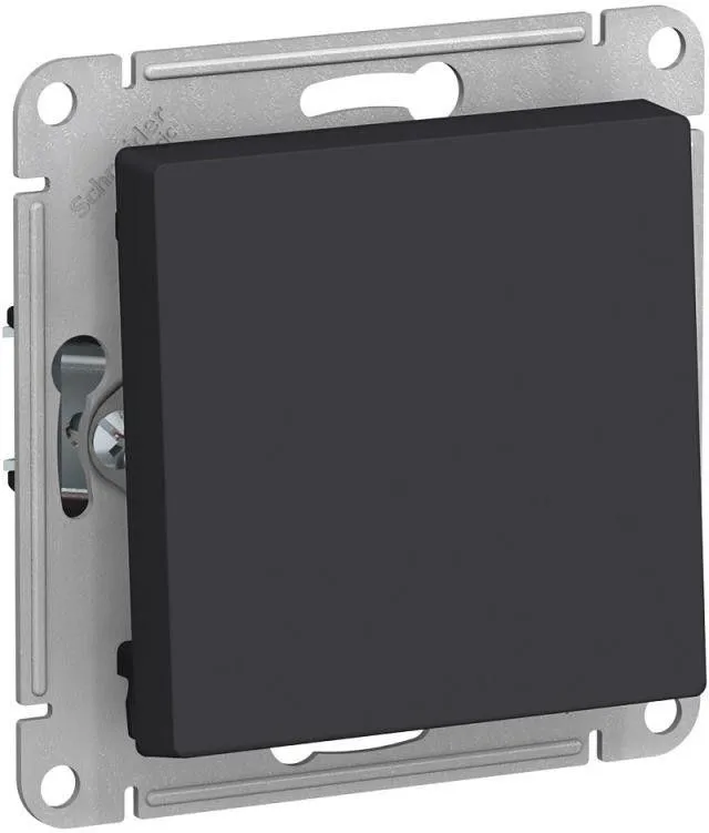 Выключатель 1-кл. СП AtlasDesign 10А IP20 (сх. 1) 10AX механизм карбон SE ATN001011