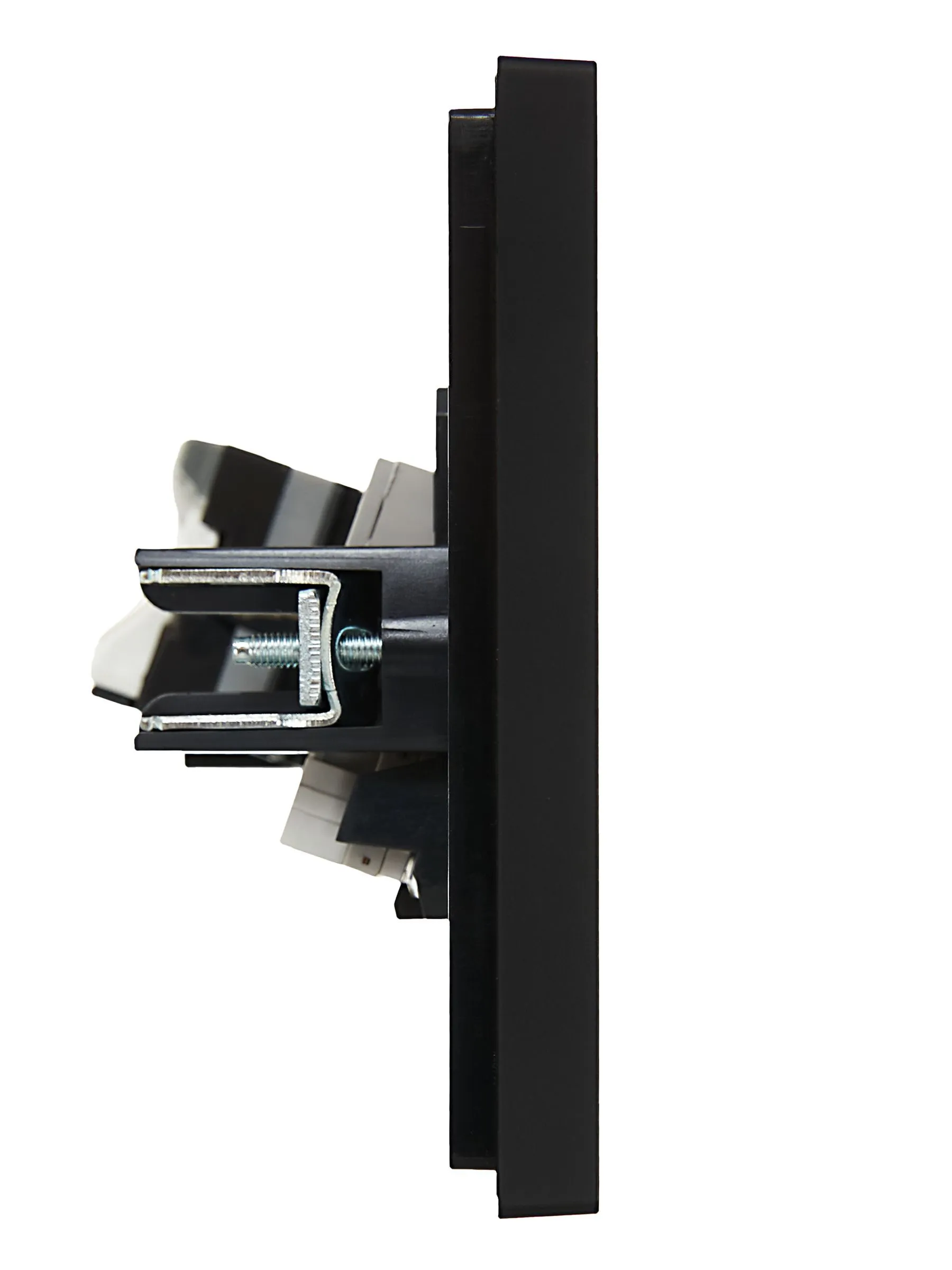 FORTE&PIANO Розетка двойная RJ11+RJ45 кат.5E FP135 черный IEK - Фото 3