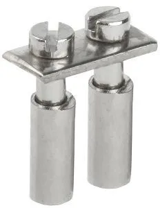 Перемычка центральная для КВИ-4мм2 2PIN IEK YZN30Q-004-2P