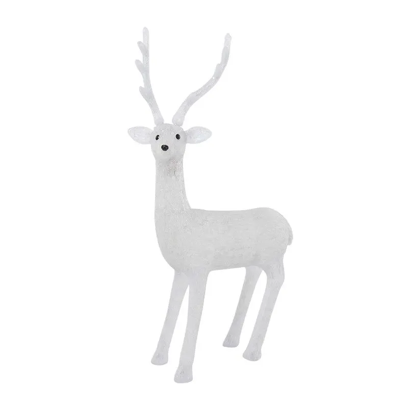 Акриловая светодиодная фигура Северный олень 130 см, 380 светодиодов, IP65 понижающий трансформатор в комплекте NEON-NIGHT - Фото 4