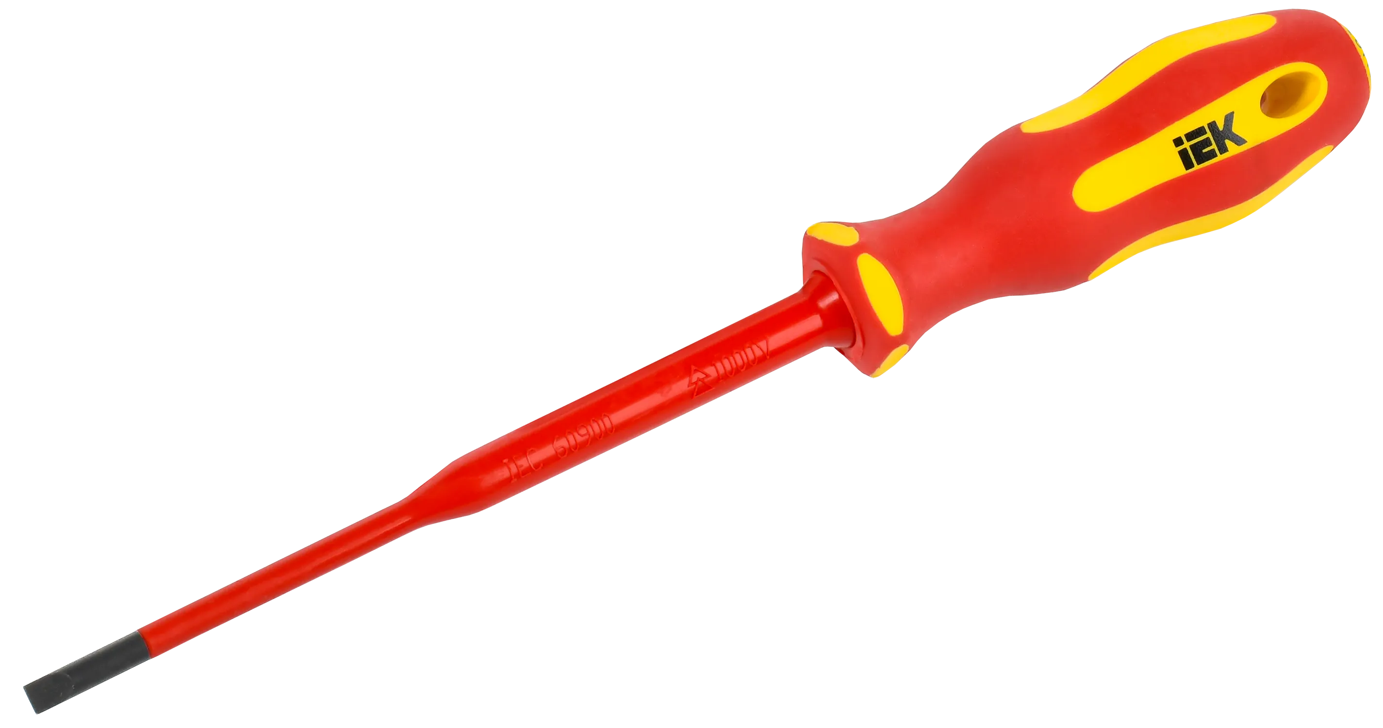 ARMA2L 5 Отвертка диэлектрическая SL3,5х100 Т2 IEK A2L5-SC30-T2-SL-35-100