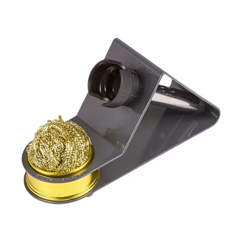 Подставка для паяльника, стружка для очистки жала, металл REXANT 12-0309