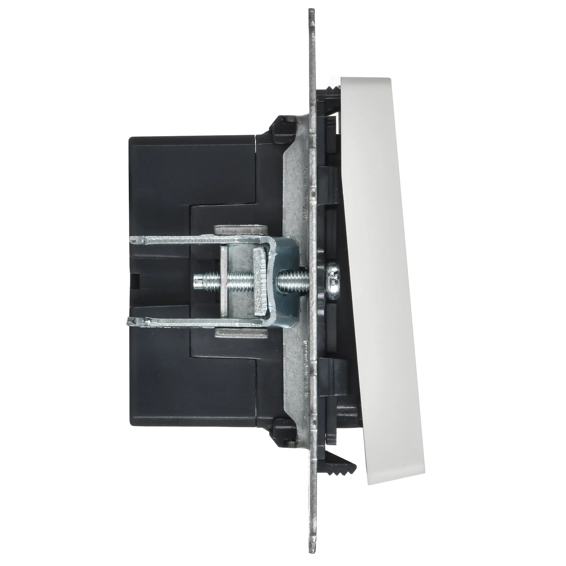 BRITE Кнопка звонка с индикацией для отелей 10А ВС10-1-9-БрАБ арктический белый IEK - Фото 3