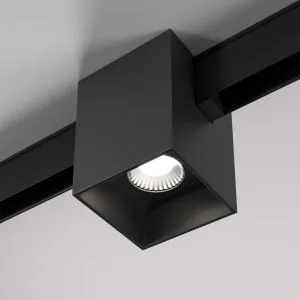Slim Magnetic Трековый светильник 12W 4200K Solo (чёрный) 85055/01 Elektrostandard a063498
