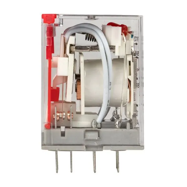 Реле промежуточное с кнопкой и мех. Индикацией RPAt 22/4 5A 230В AC EKF - Фото 3