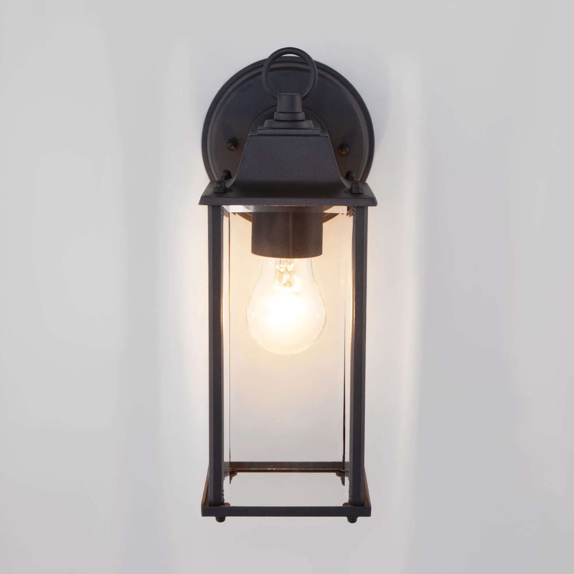 Светильник уличный настенный Brick черный GL 1008D Elektrostandard - Фото 2