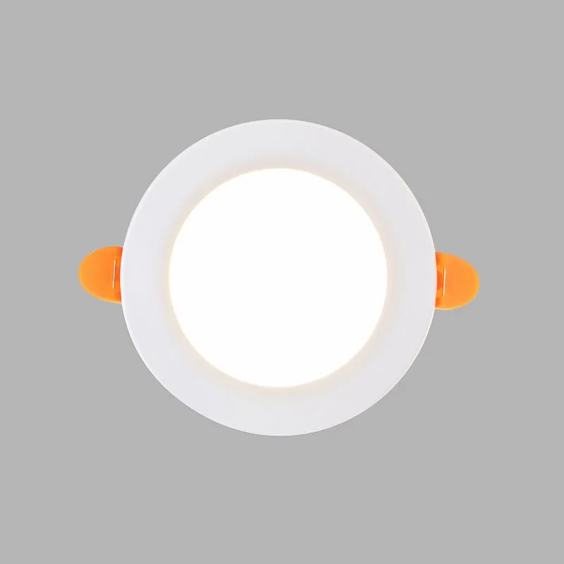 Панель светодиодная встраиваемая круглая 9Вт 230В 4000К 630Лм 118мм белая IP20 LAMPER - Фото 2