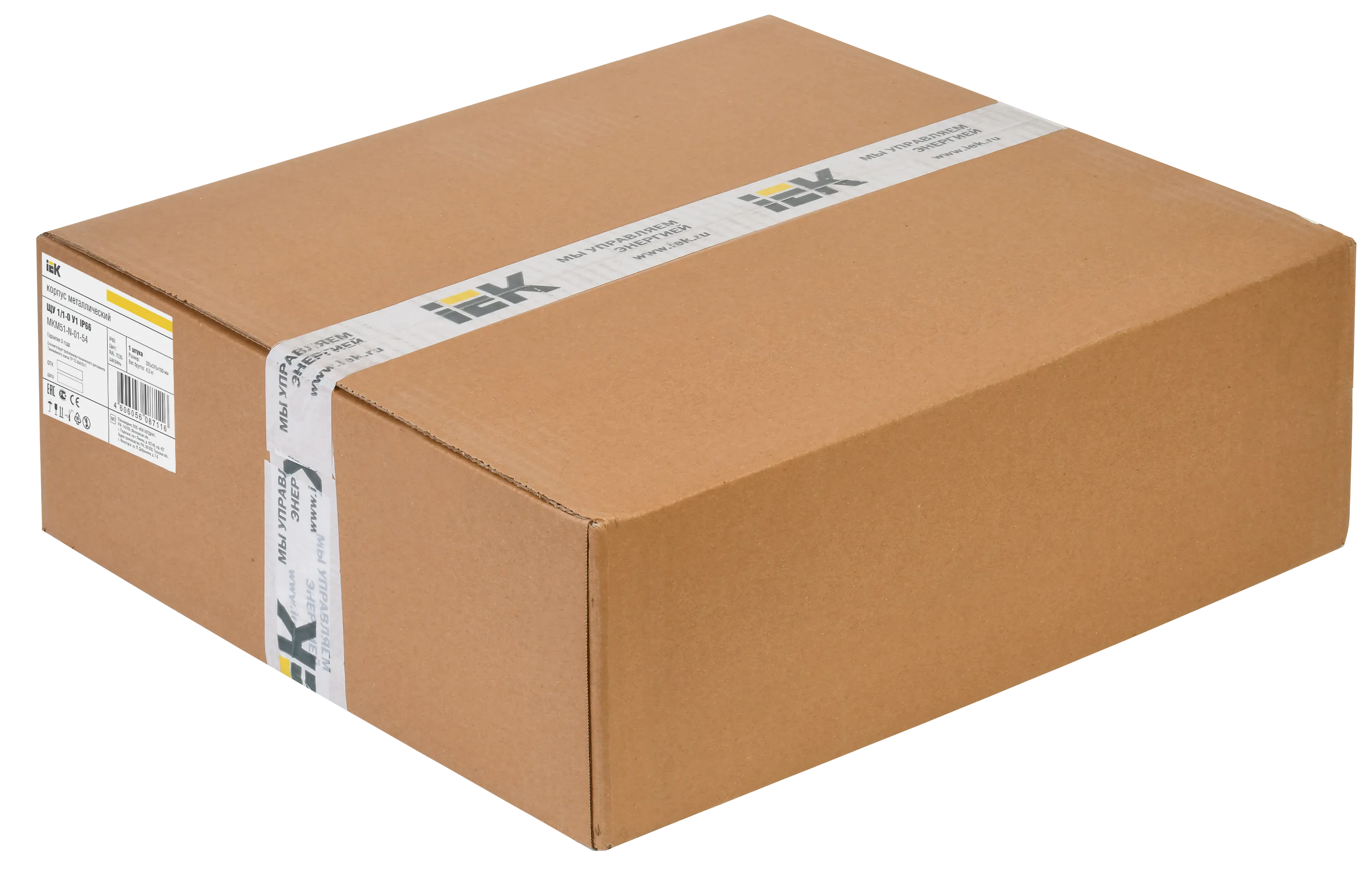 TITAN Корпус металлический ЩУ 1/1-0 (310х300х150мм) У1 IP66 IEK - Фото 2