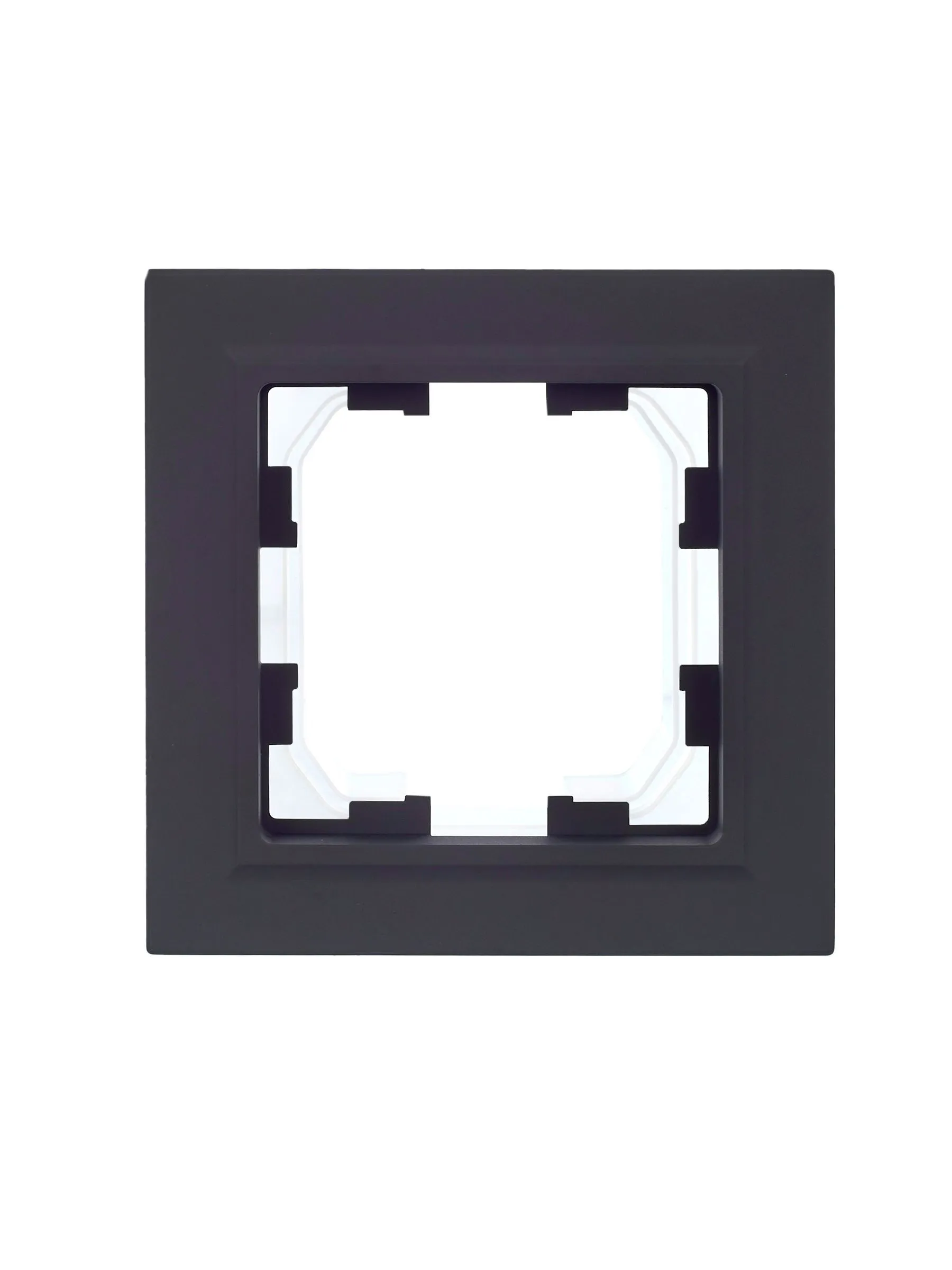 BRITE Рамка 1-местная IP44 РУ-1-БрГ-44 графит IEK - Фото 2