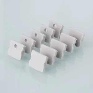 Комплект заглушек для накладного алюминиевого профиля светодиодной ленты (10 пар) ZLL-2-ALP001-R Ele a029097