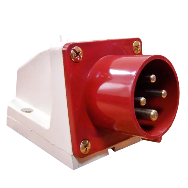 Вилка стац. 514 3Р+РЕ 16А 380В IP44 EKF