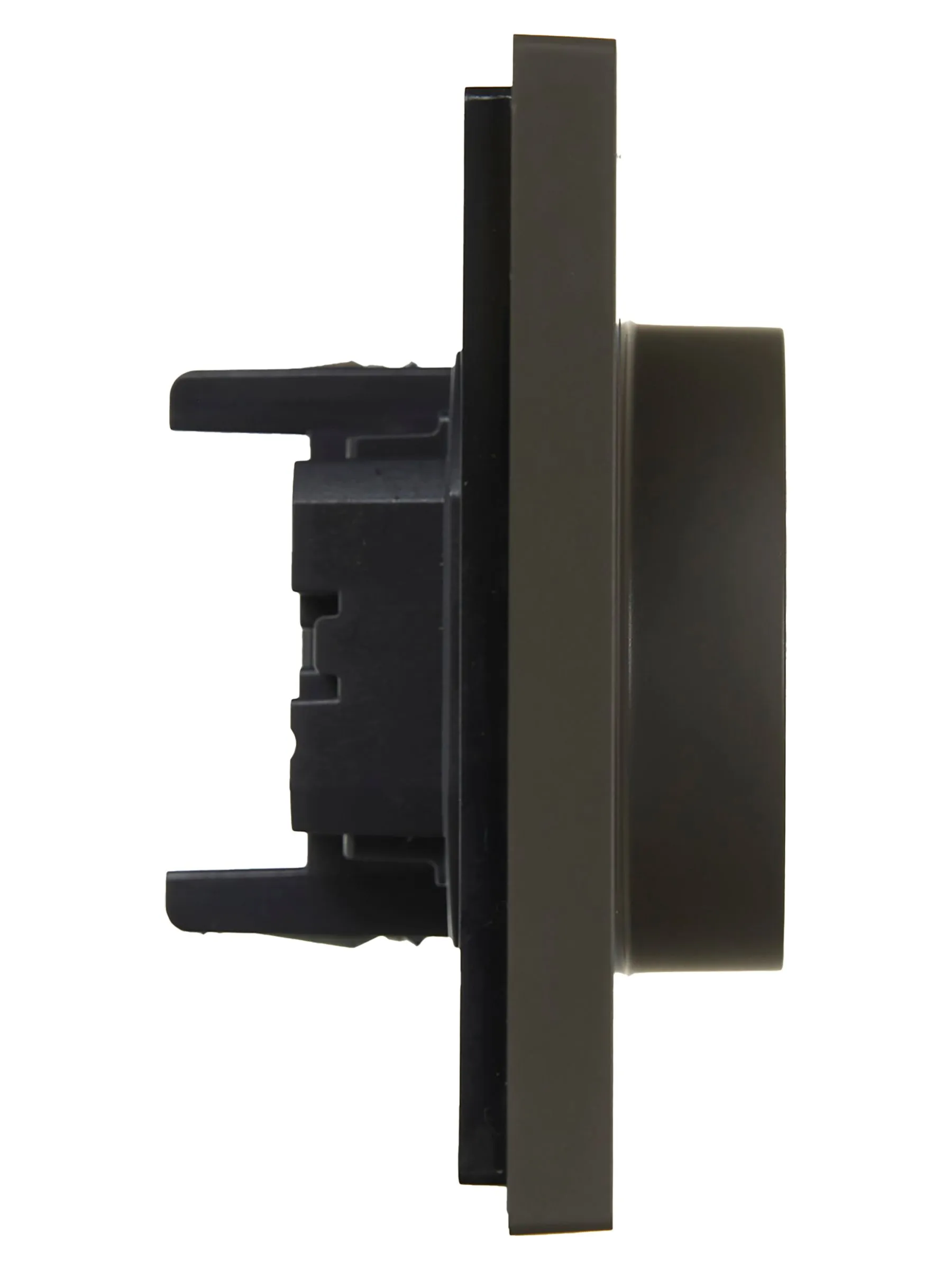 FORTE&PIANO Розетка 2-местная с заземлением с защитными шторками безвинтовое крепление 16А FP323 серый IEK - Фото 6