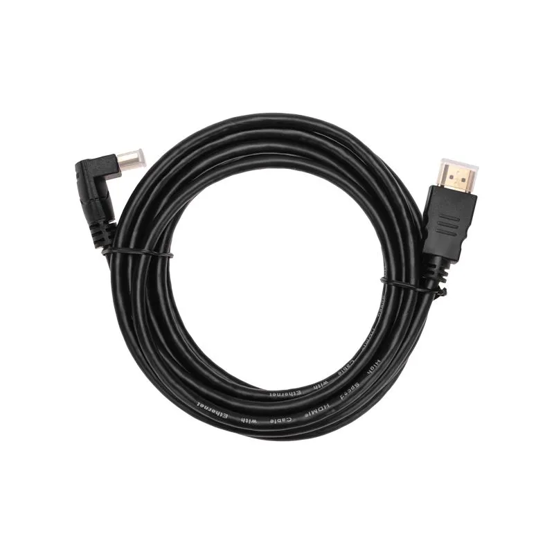 Кабель HDMI - HDMI 1.4, 3м, Gold, угловой PROconnect
