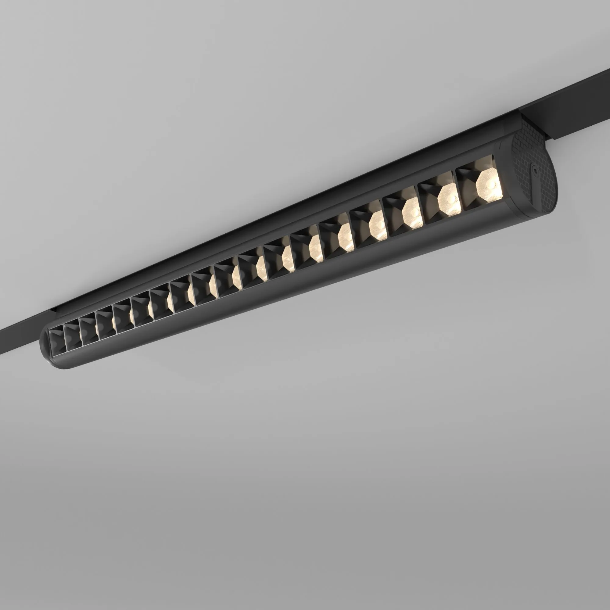 Slim Magnetic Трековый светильник 18W 4200K Alter (чёрный) 85050/01 Elektrostandard - Фото 2