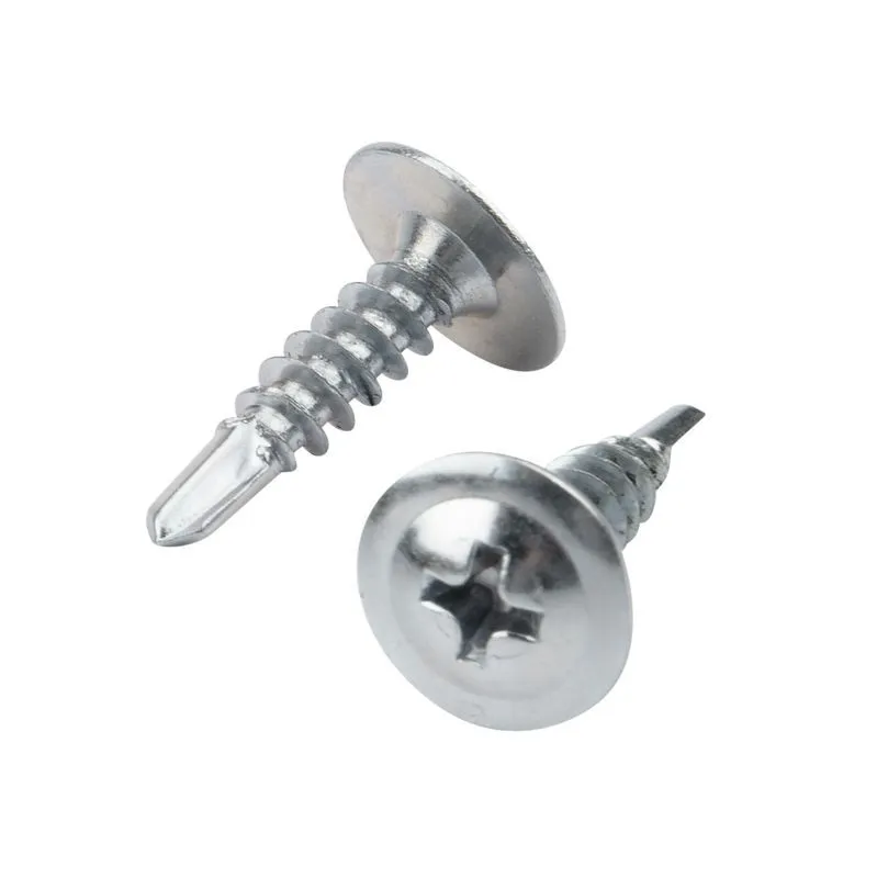 Саморез с прессшайбой KRANZ ПШС сверло 4.2х16, пакет (25шт.) 1182-4216-4