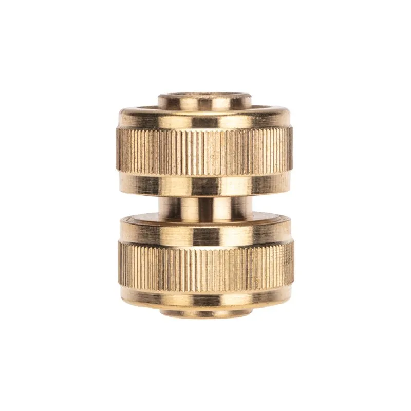 Муфта соединительная латунная, ремонтная, для шланга, 3/4" ЧЕТЫРЕ СЕЗОНА - Фото 2