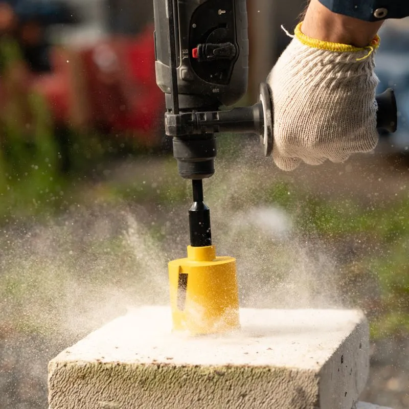 Коронка алмазная по бетону 68мм, L=90мм, М16, сегмент, SDS PLUS KRANZ - Фото 4