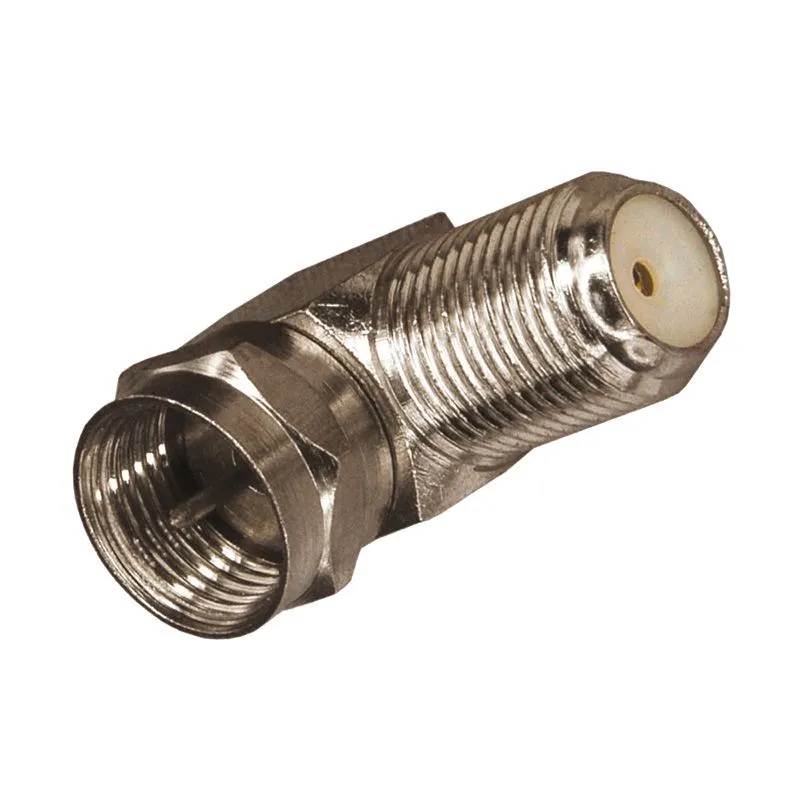 Переходник антенный, (гнездо F - штекер F), угловой, 1 шт. REXANT - Фото 4