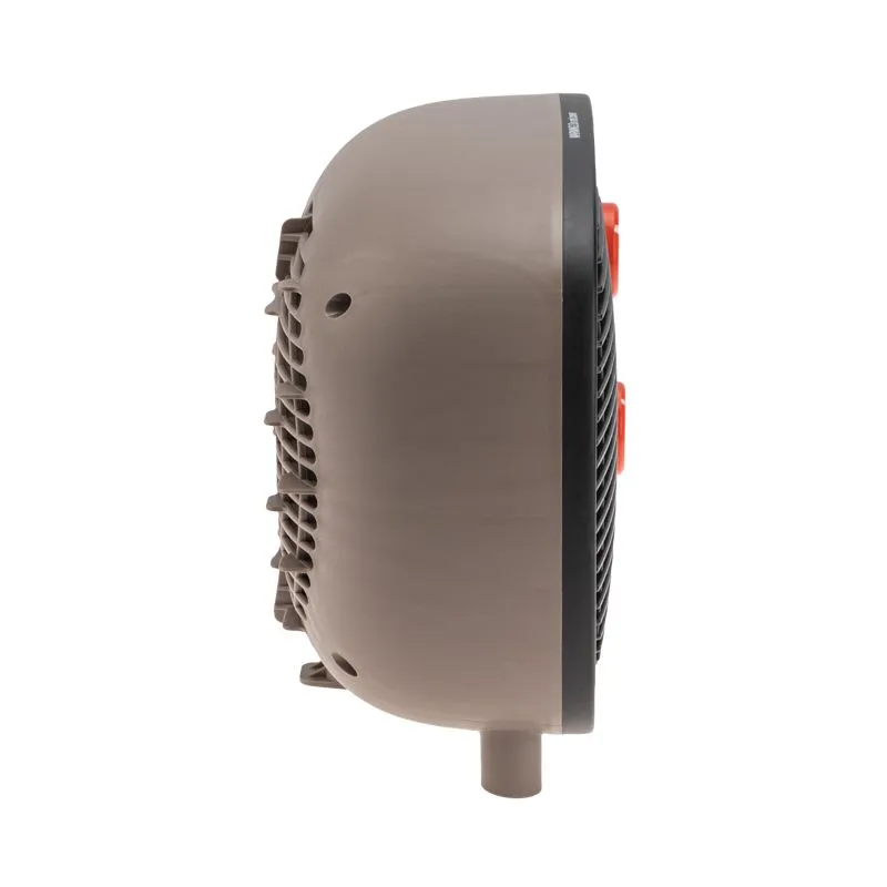 Тепловентилятор электрический настольный 2кВт со спиральным нагревательным элементом, черный REXANT - Фото 4