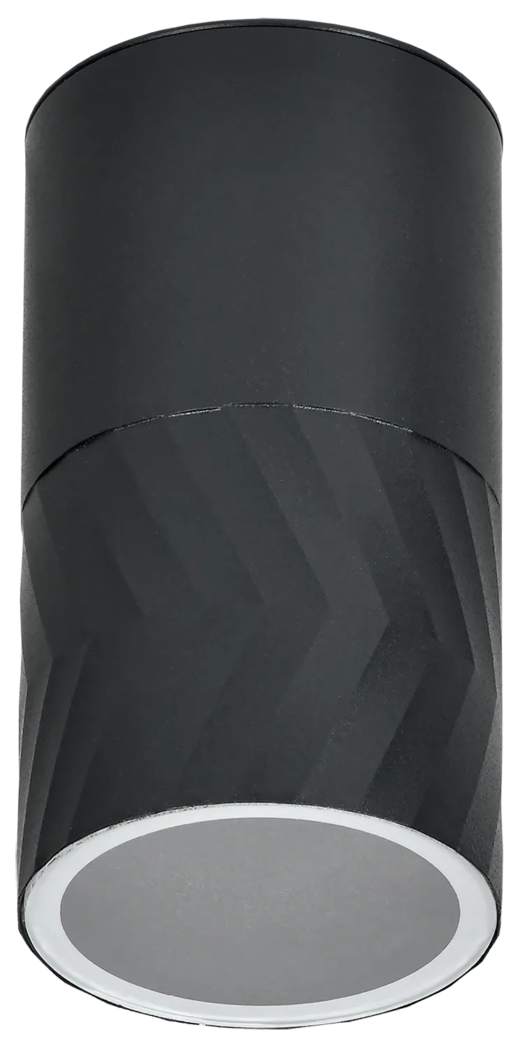 LIGHTING Светильник уличный 5110 потолочный под лампу GU10 IP65 черный IEK