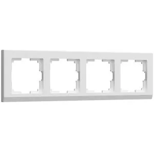 Рамка на 4 поста Stark (белый) Werkel W0041801