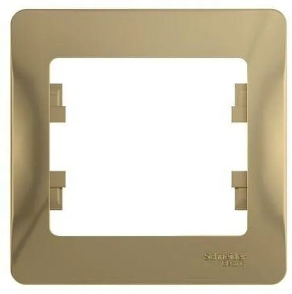 Рамка 1-м Glossa титан SE GSL000401