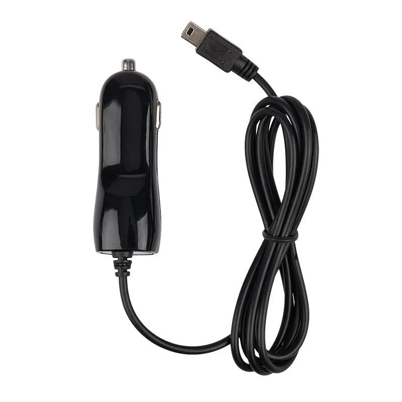 Автозарядка в прикуриватель microUSB (АЗУ) (5 V, 1000 mA) шнур прямой 1.2 м черная REXANT 16-0250