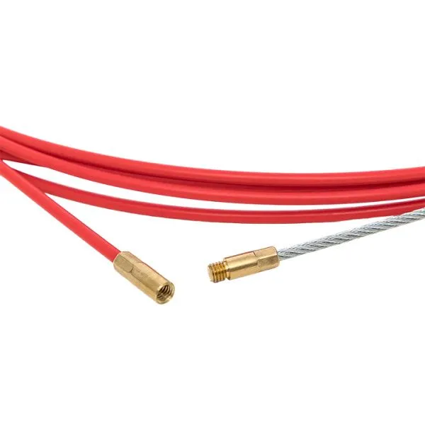 Протяжка кабельная стеклопруток 3.5 мм со смен. наконеч., 15 м EKF - Фото 3