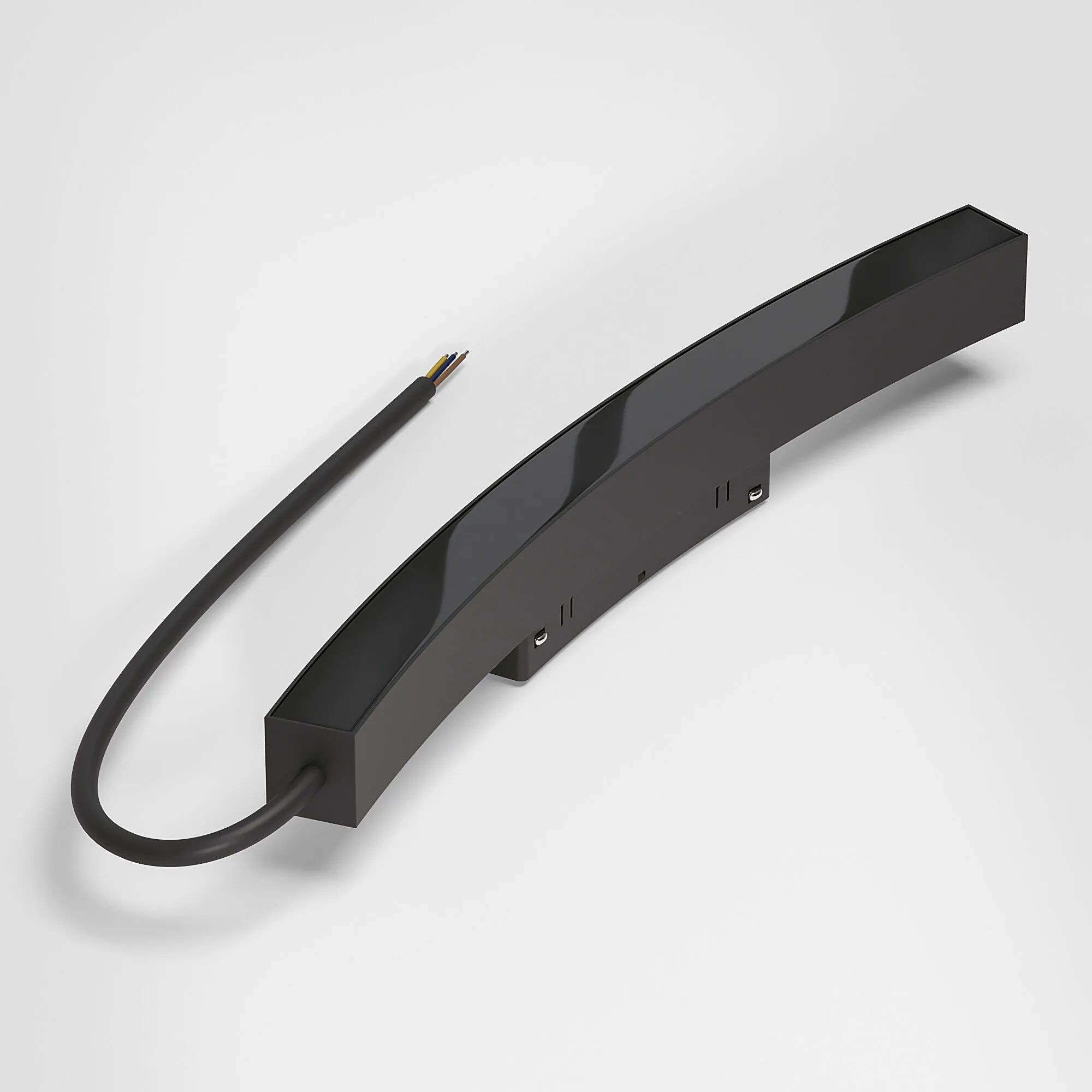 Slim Magnetic Блок питания 200W для радиусного шинопровода черный Ø1200mm - Фото 2