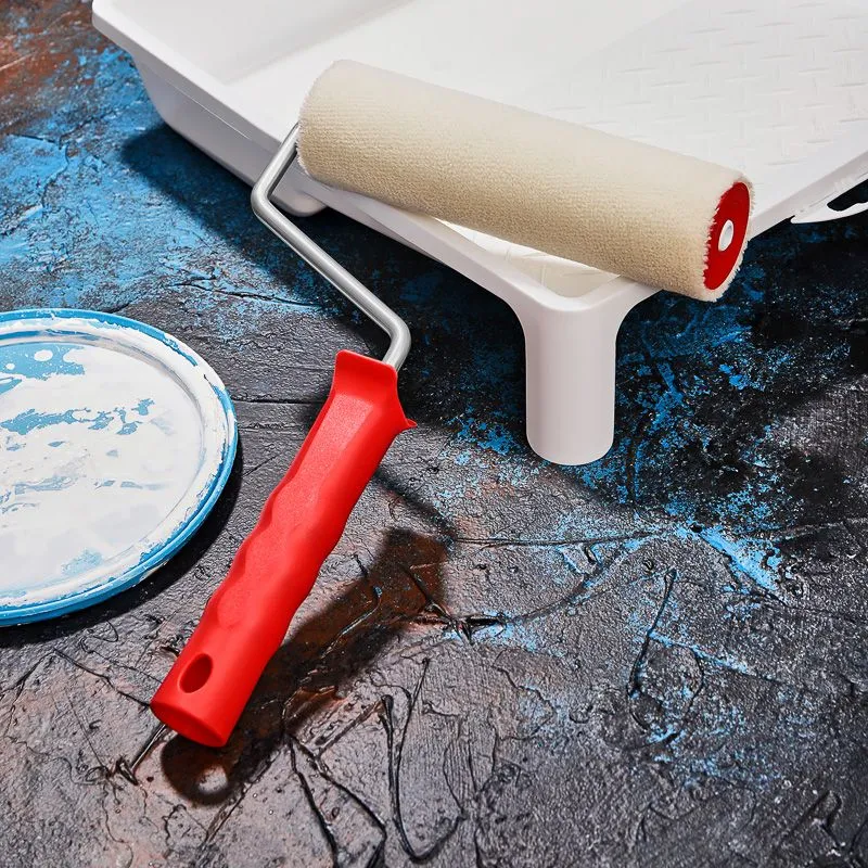 Валик велюр, ворс 5 мм, ширина ролика 180 мм, Ø 42 мм, бюгель 8 мм серия «Мастер» REXANT - Фото 2