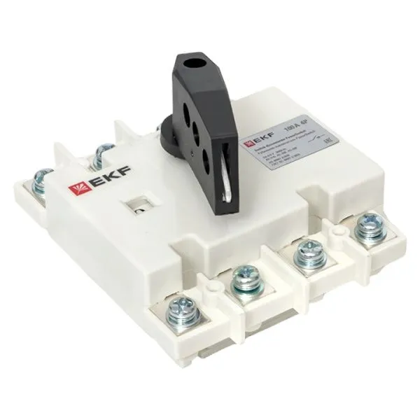 Рубильник-выключатель 100A 4P c рукояткой управления для прямой установки PowerSwitch EKF - Фото 5