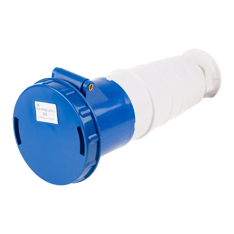 Розетка 233 переносная 2Р+РЕ 63А 220В IP67 REXANT - Фото 2