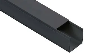 Кабель-канал 60х60 "ЭЛЕКОР" черный (12м) IEK EL-KK10-060-060-1-K02