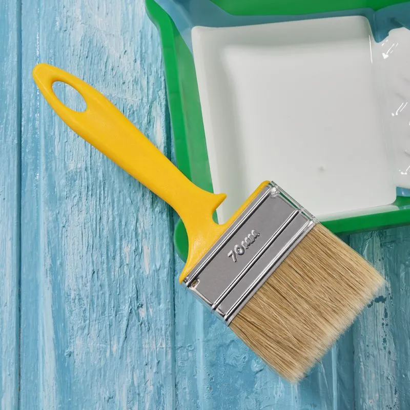 Кисть плоская «Эмали» 70х12 мм REXANT - Фото 2