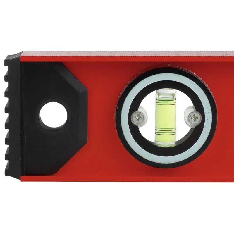 Уровень алюминиевый Рельс, 600мм, 3 глазка (1 поворотный) REXANT - Фото 3