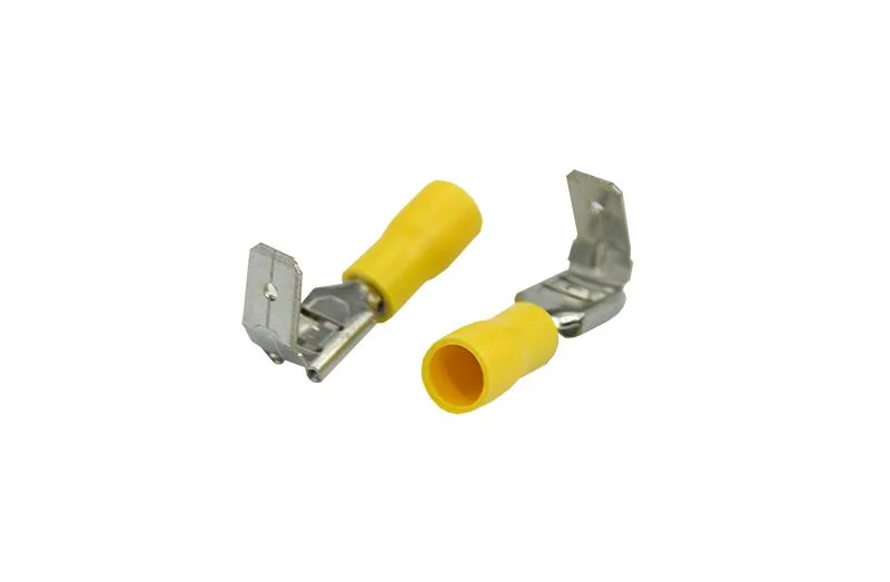 Клемма плоская изолированная РПи-О 6.0-(6.3)/РпИо 6.0-7.5 гнездо 6.6 мм + штекер - 6.3 мм 4-6 мм² REXANT