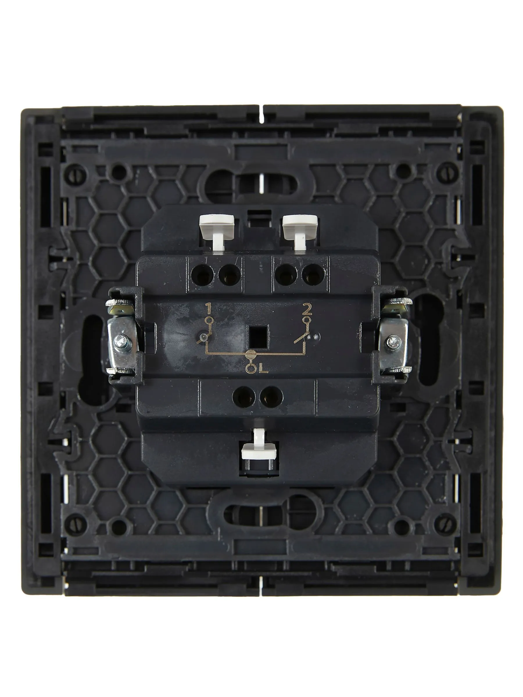 FORTE&PIANO Выключатель 2-клавишный 10А FP305 серый IEK - Фото 4