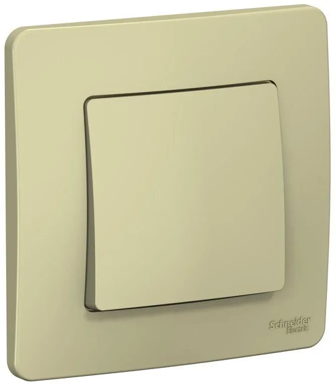Переключатель проходной 1-кл. СП Blanca 10А IP20 (сх. 6) 250В беж. SE BLNVS010607