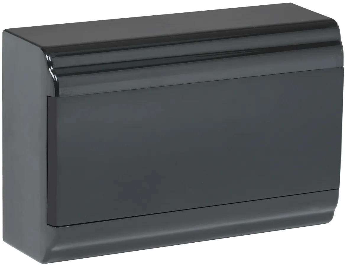 PRIME Корпус пластиковый ЩРН-П-12 модулей навесной черный IP41 IEK