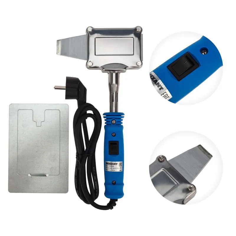 Паяльник высокомощный, 300Вт, 230В, Топор, с кнопкой, коробка REXANT - Фото 3