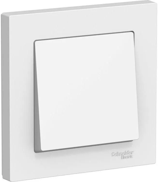 Выключатель 1-кл. СП AtlasDesign 10А IP20 (сх. 1) 10AX в сборе бел. SE ATN000112