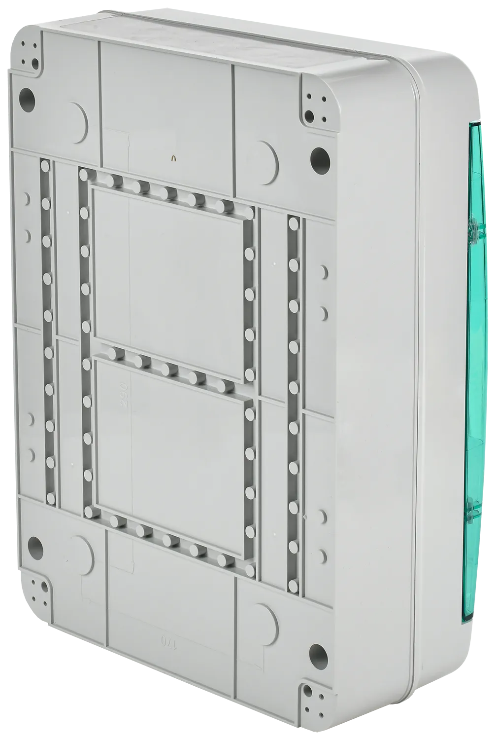 TEKFOR Корпус пластиковый КМПн-24 IP65 зеленая прозрачная дверь IEK - Фото 3