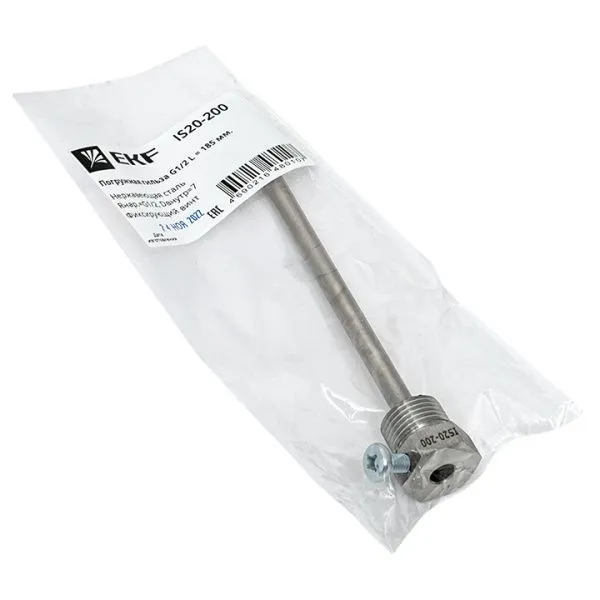 Погружная гильза G1/2 L = 185 мм IS20-200 - Фото 5